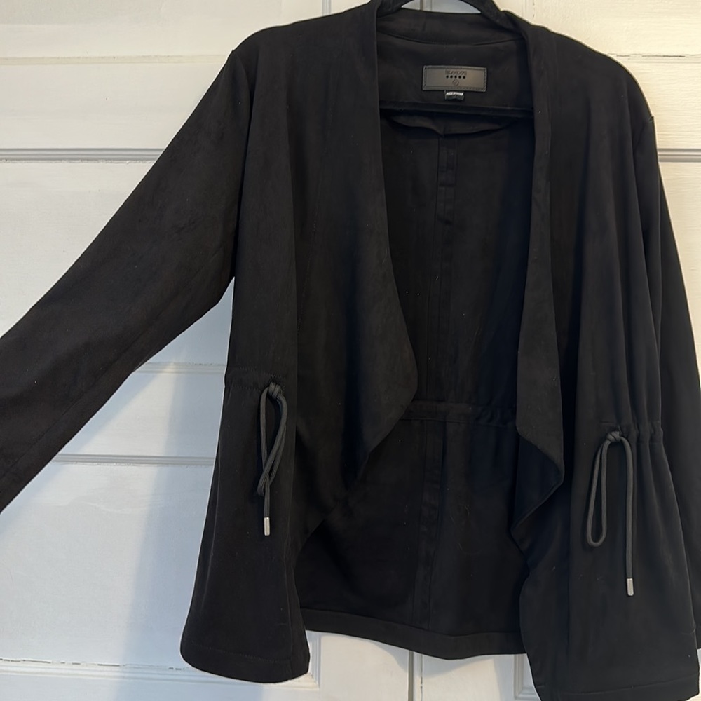 Blank NYC Suede black jacket size medium